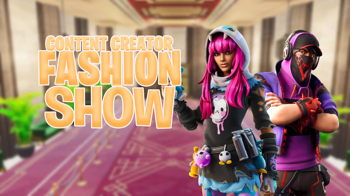 Best Fortnite Fashion Show Map Codes Pro Game Guides   Fortnite Content Creator Fashion Show Featured Image 