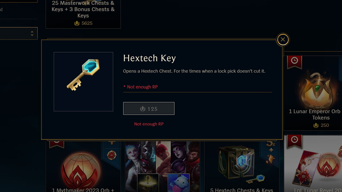 How to get more Hextech Keys in League of Legends Pro Game Guides