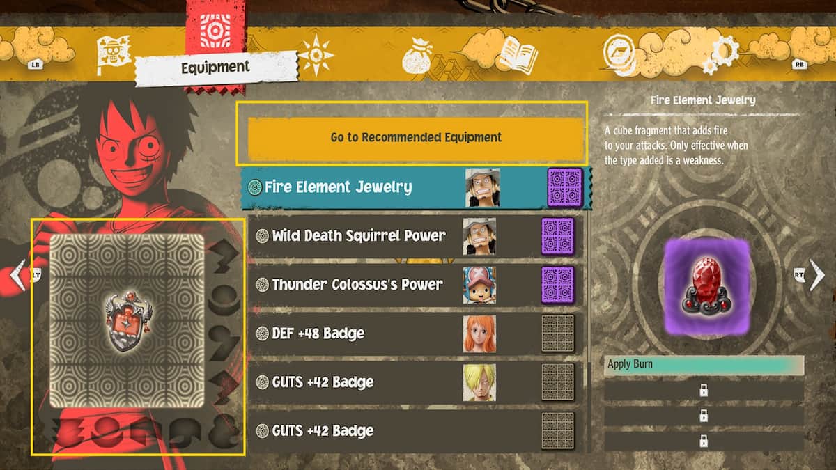 Best Equipment for each character in One Piece Odyssey Pro Game Guides