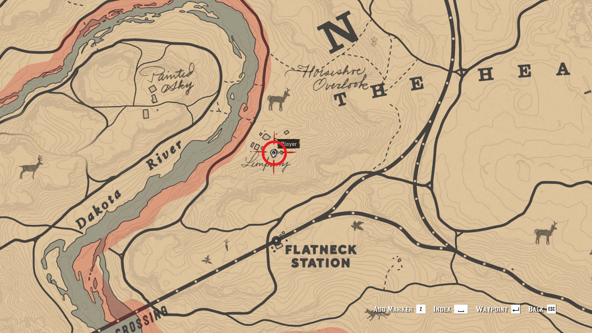 rdr2 gold bar locations limpany sheriff office location