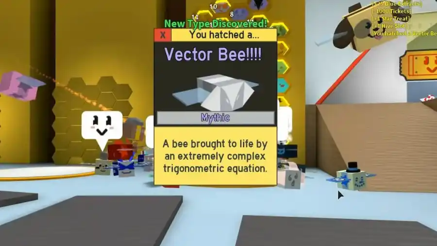 update-beesmas-mythical-bees-bee-swarm-simulator-youtube