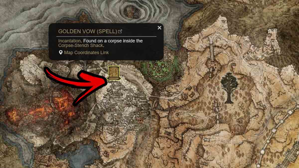 Find Out How To Get The Golden Vow Ash Of Battle In Elden Ring Steam   Where To Get Golden Vow Elden Ring Incantation 