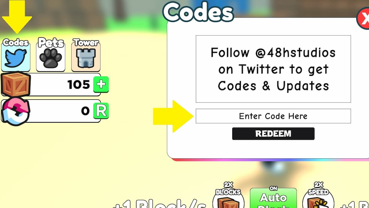 1 Block Every Second Codes (December 2023) - Pro Game Guides