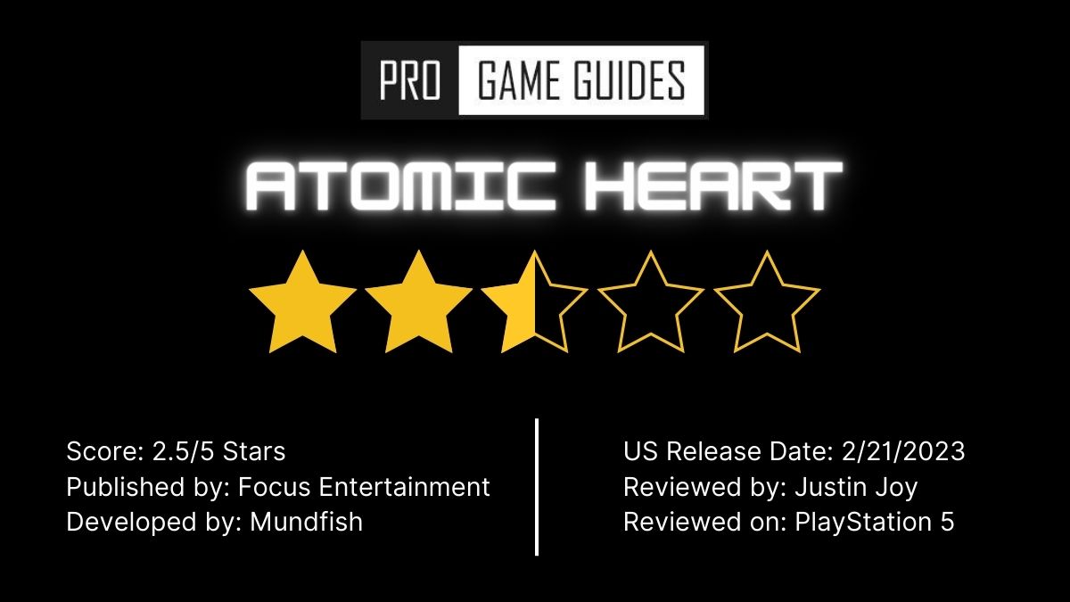 Atomic Heart Review Scores