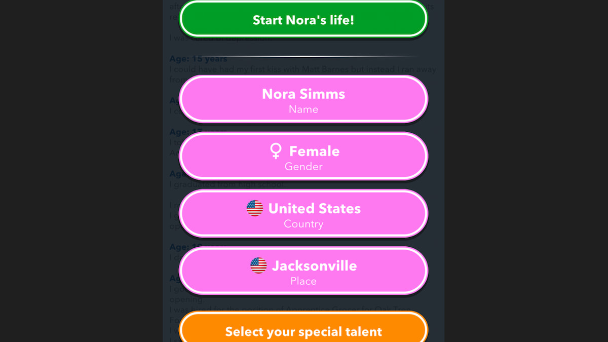 How To Be Born In Tampa In Bitlife