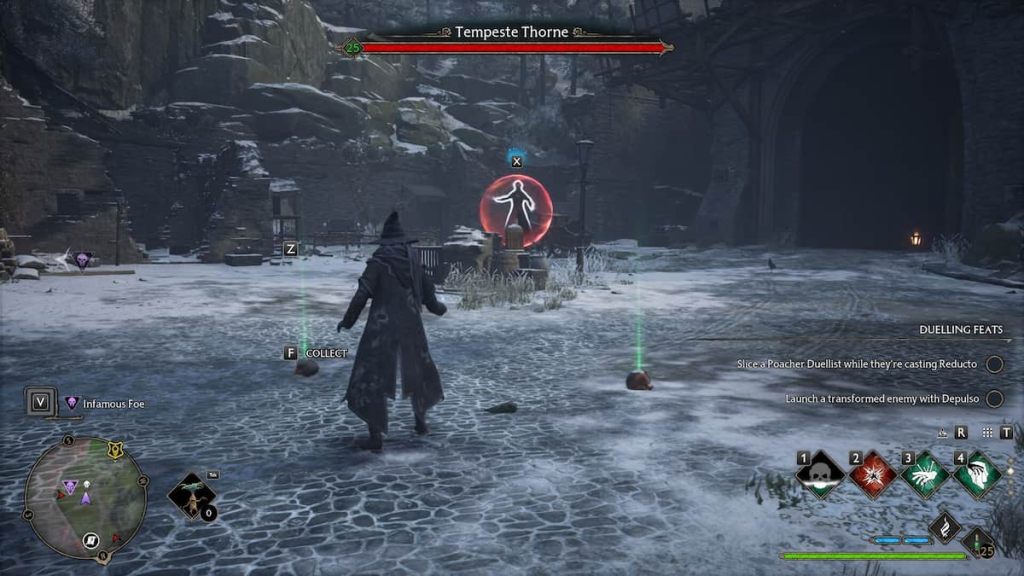 How to slow a Poacher after they release their Blast Attack in Hogwarts