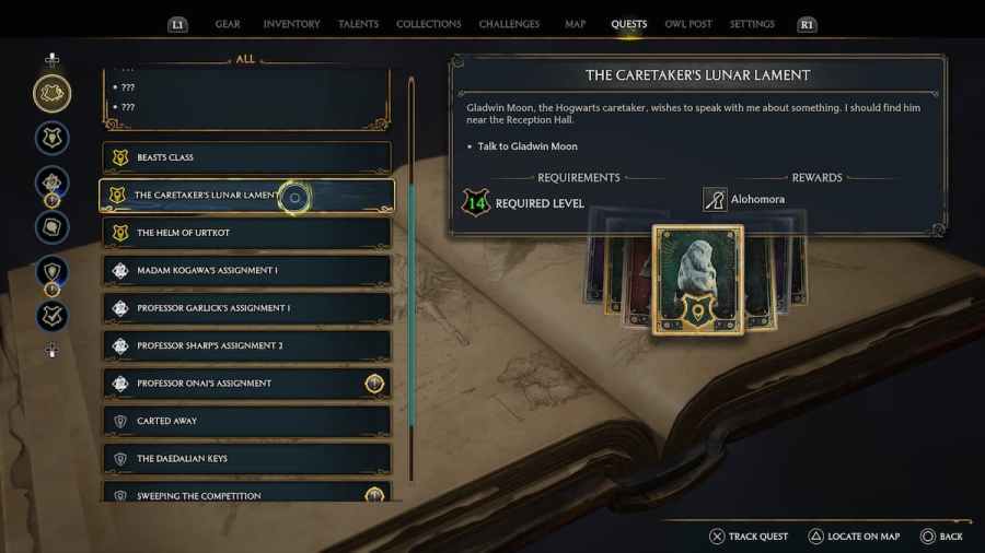 When do you unlock Alohomora (level 1 lock) in Hogwarts Legacy? Pro