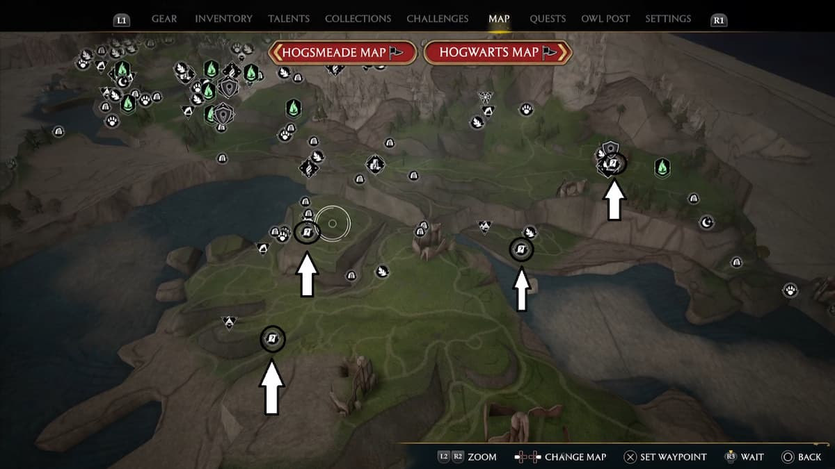 All Clagmar Coast Field Guide Page Locations in Hogwarts Legacy Pro