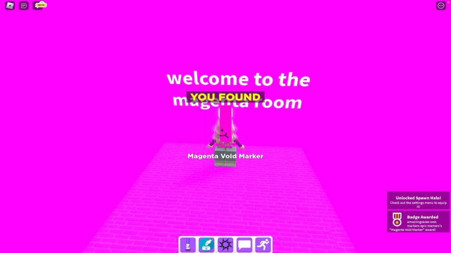 How to get the Magenta Void Marker in Find the Markers Roblox Pro