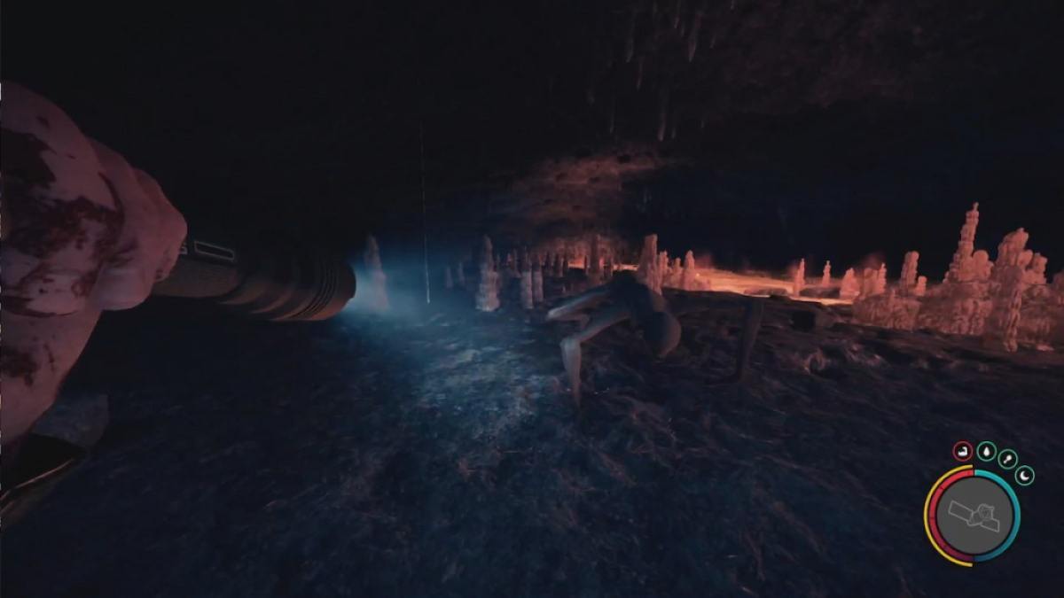 Sons of the Forest: Gold arm door location, how to open gold arm door - Polygon