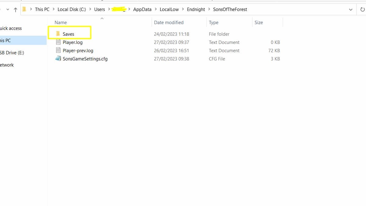 how to transfer save files sons of the forest