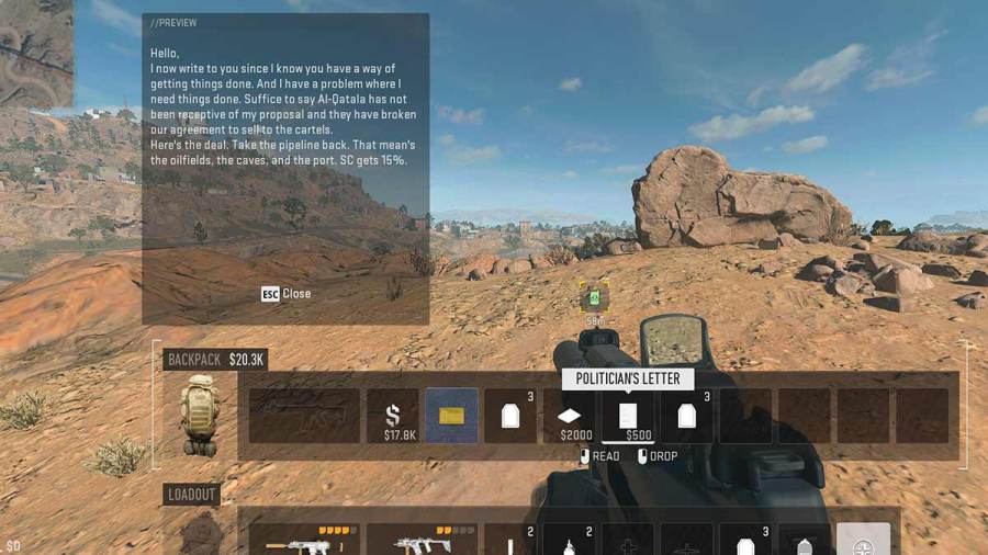 Political Take Down DMZ Mission Guide Crashed Plane Black Box and