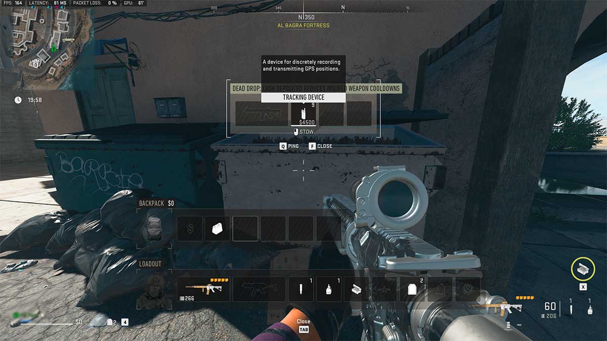 Train Tracks DMZ Mission Guide Al Bagra Fortress Dead Drop and Cargo