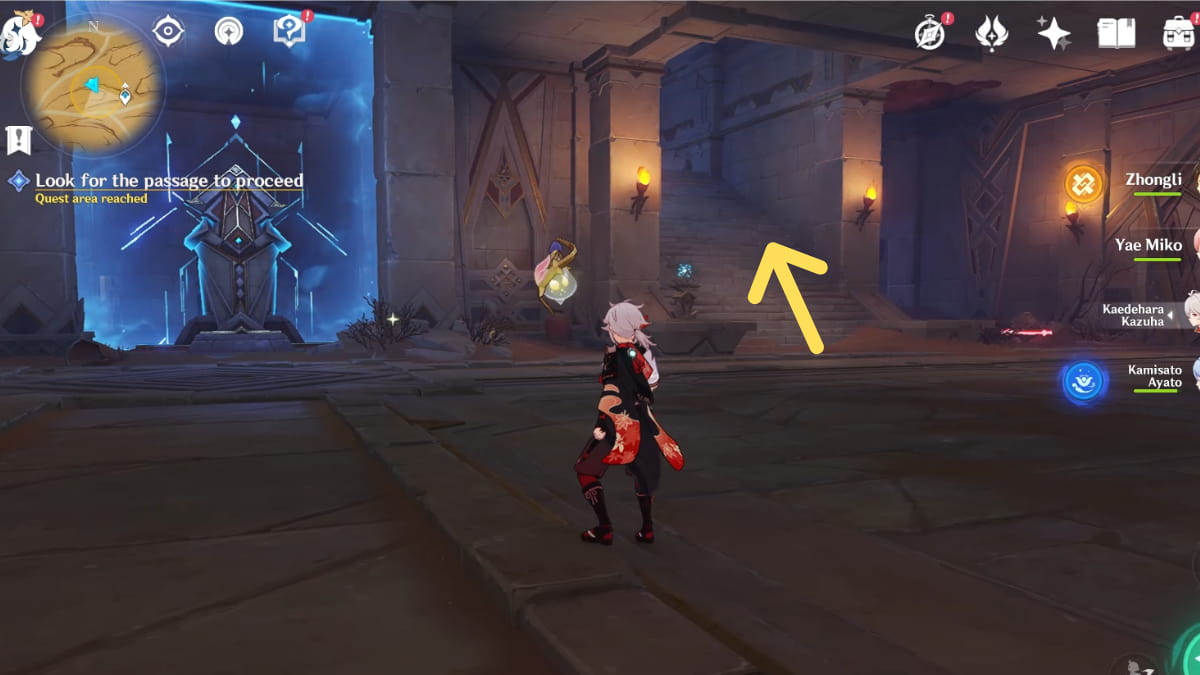 Look For A Way To Proceed Persona 5 How to Look for the passage to proceed in Genshin Impact | Pro Game Guides