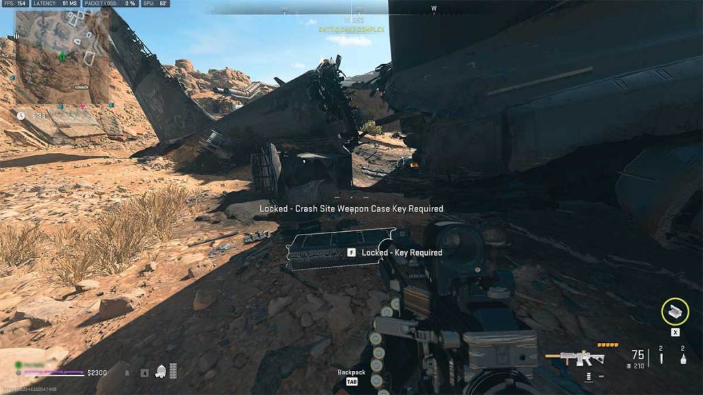 DMZ Crash Site Weapon Case Key Location Warzone 2 Pro Game Guides