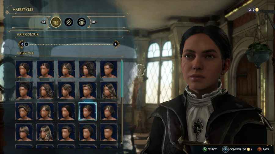 How to change your hair and character features in Hogwarts Legacy Pro