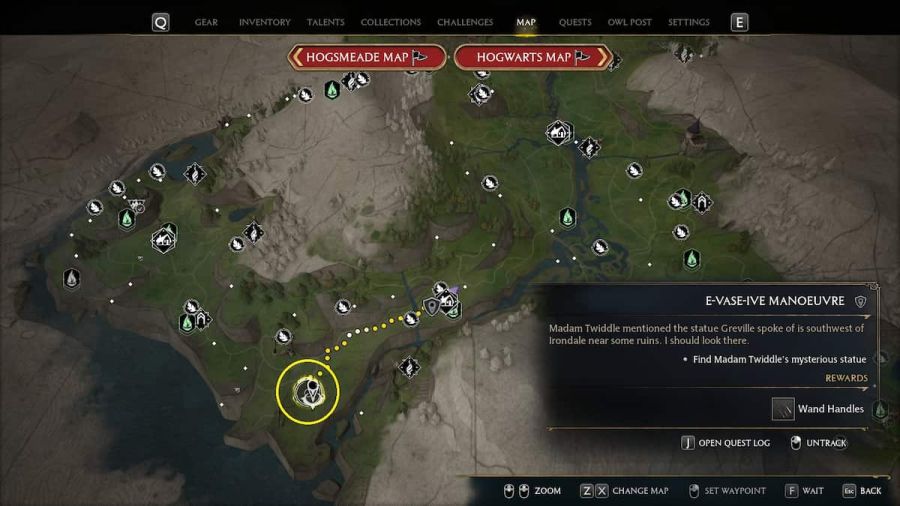 How to Activate the Statue in Hogwarts Legacy (Evaseive Manoeuvre) Pro Game Guides