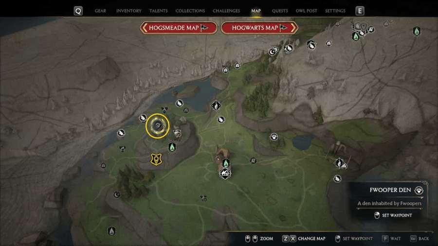 Where to get Fwoopers and Fwooper Feathers in Hogwarts Legacy Pro