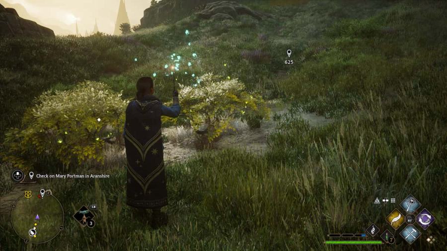 How to solve the Moonstone Pillar Merlin Trials in Hogwarts Legacy