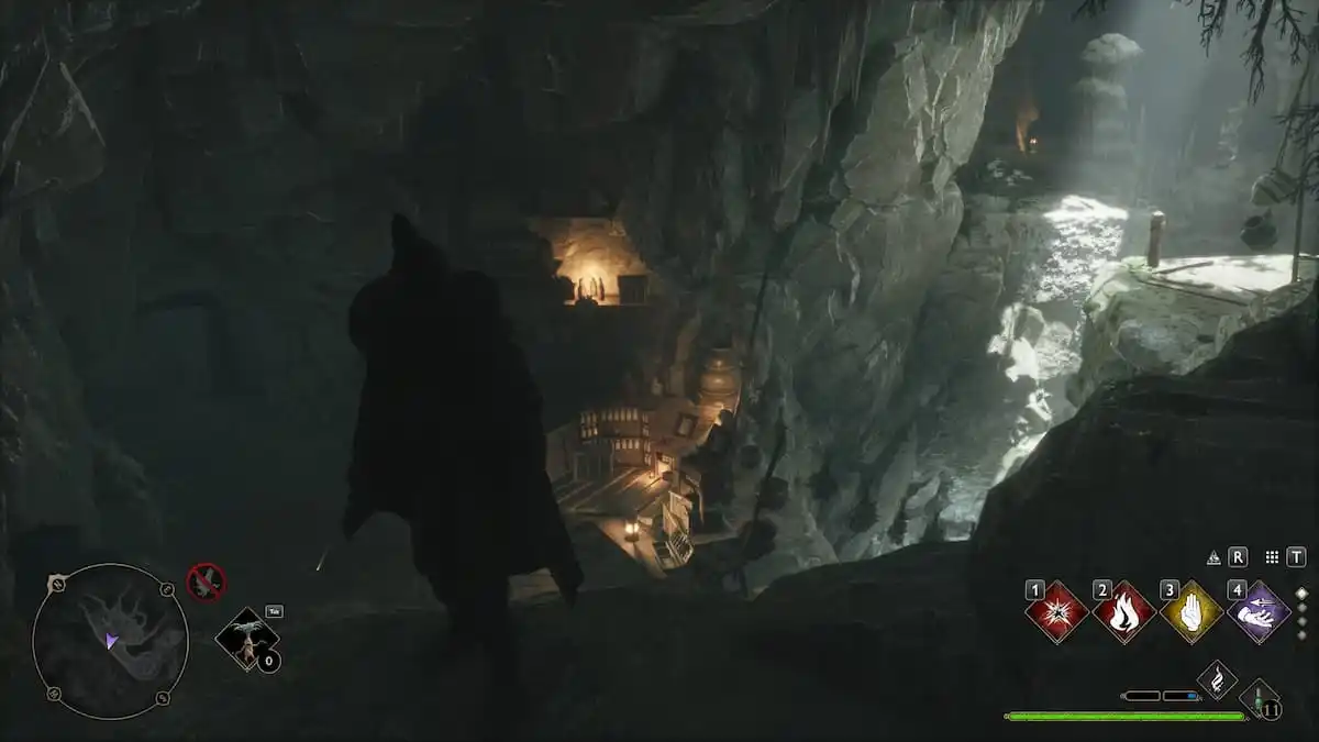 How to get out of Spinners Cave if you're stuck in Hogwarts Legacy