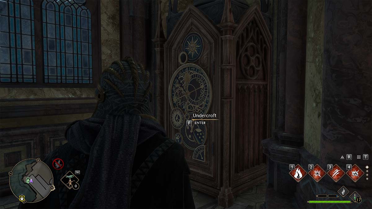 hogwarts legacy in the shadow of the mine talk to sebastian