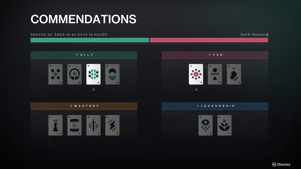 How to give and receive commendations in Destiny 2 Pro Game Guides