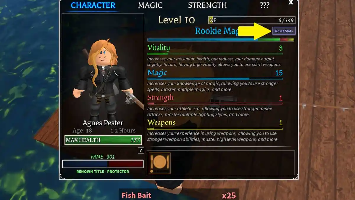 How To Reset Your Stats In Arcane Odyssey   Roblox   Pro Game Guides