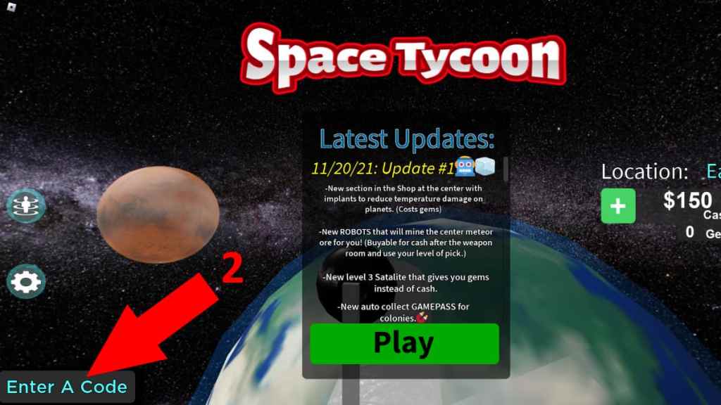 Space War Tycoon Codes December 2023 - RoCodes