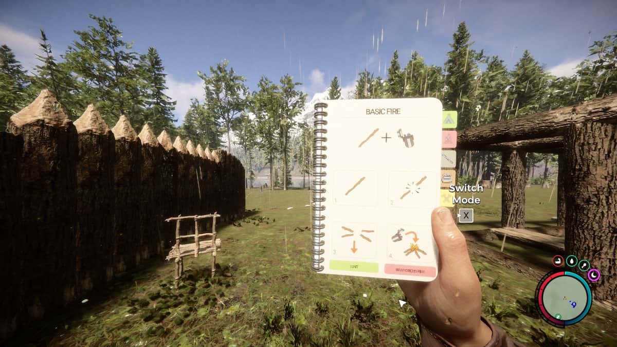 how to put phone away sons of the forest