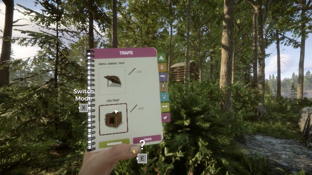 How to make and use a Fish Trap in Sons of the Forest Pro Game Guides