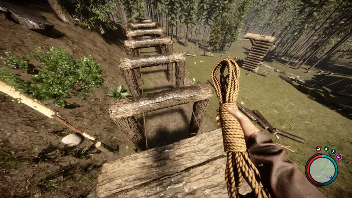 How to build a suspension bridge in Sons of the Forest Pro Game Guides