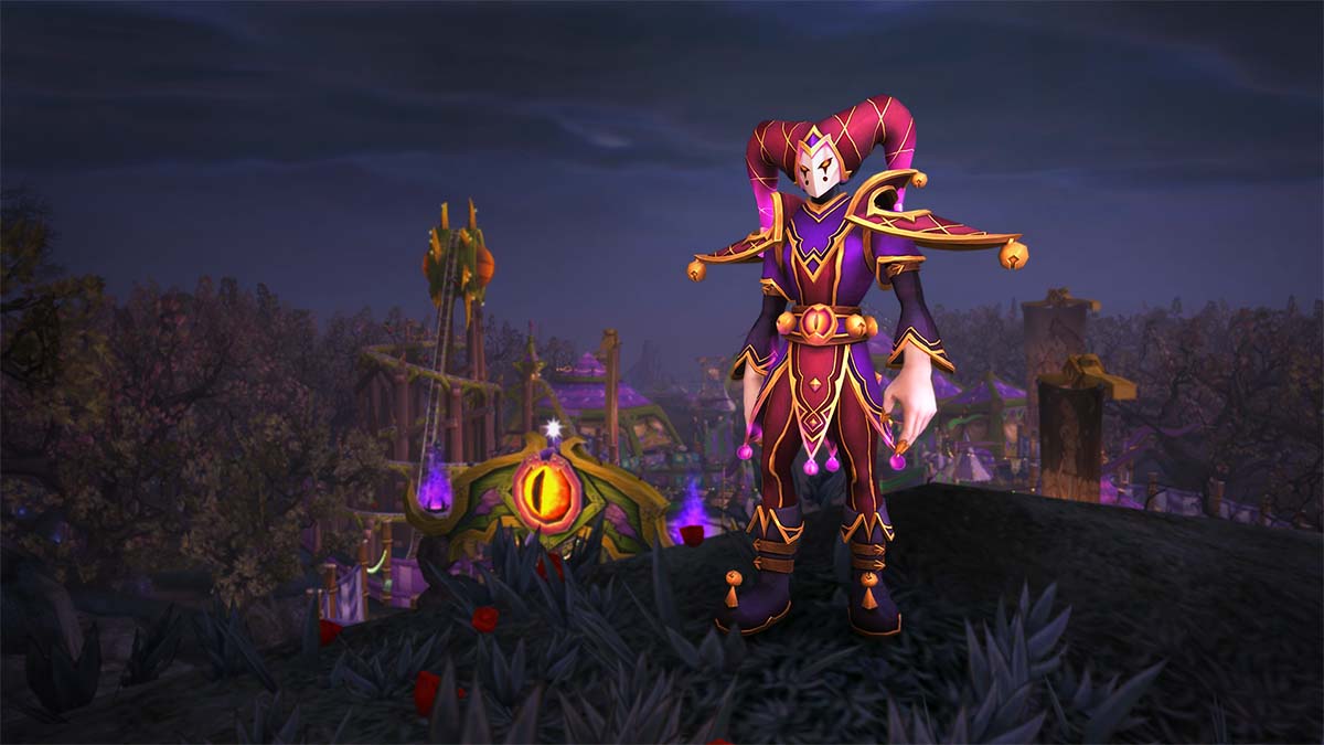 How to get the Darkmoon Harlequin’s Bells ensemble in World of Warcraft
