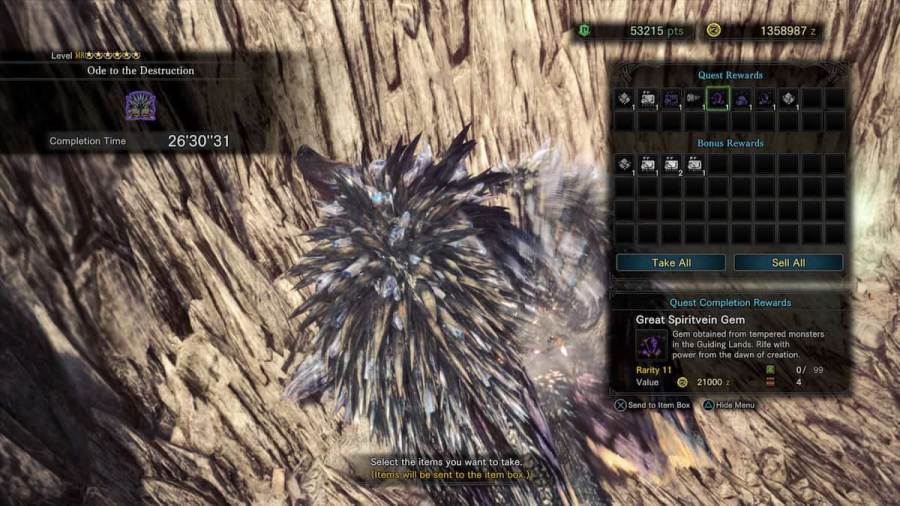 How To Get Large Spiritvein Gems In Monster Hunter World Thehiu 7652