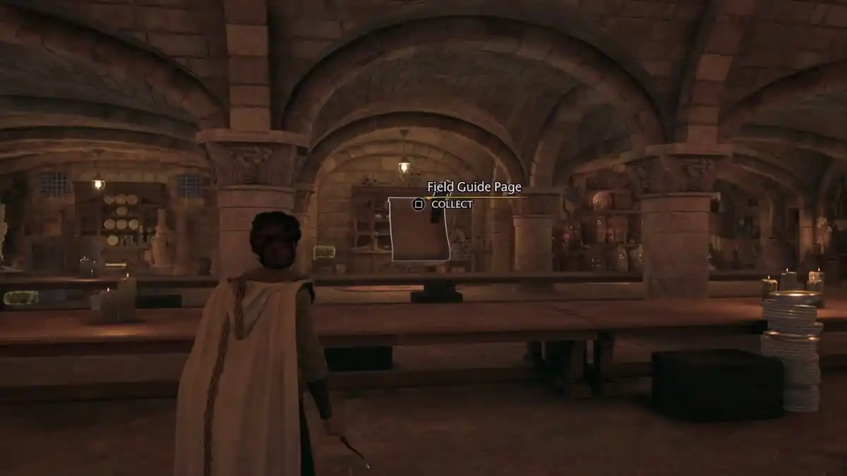 All Revelio Field Guide Pages in The Great Hall Wing in Hogwarts Legacy