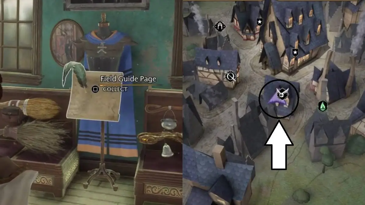 All Revelio Field Guide Pages in Hogsmeade Hogwarts Legacy