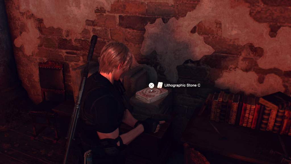 resident evil 4 remake castle lithograph puzzle