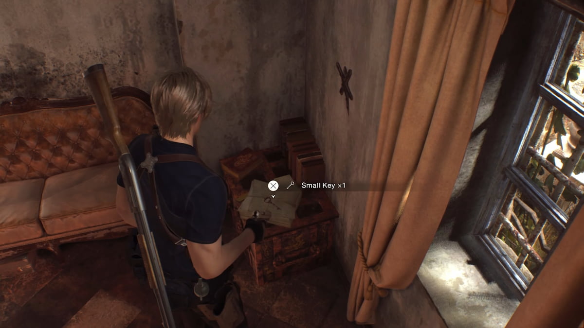 Where to find the Village Square locked drawer key in Resident Evil 4