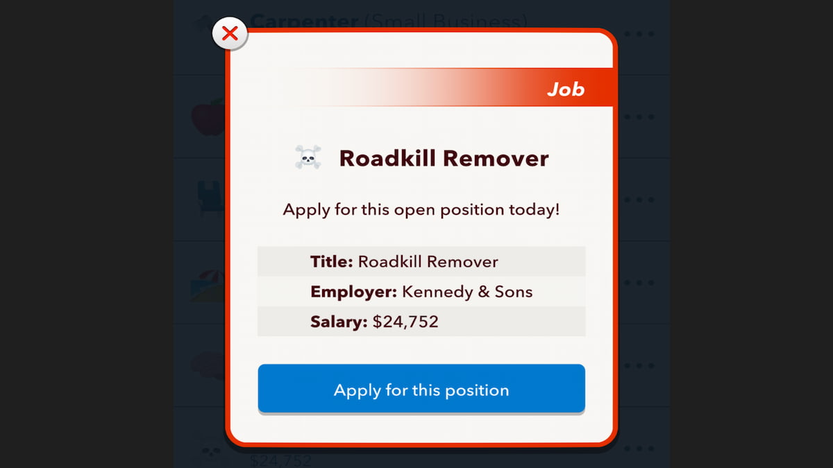 How to become a Roadkill Remover in BitLife | Pro Game Guides