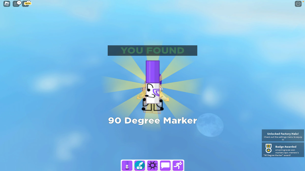 90 Degree Marker, Find The Markers Wiki