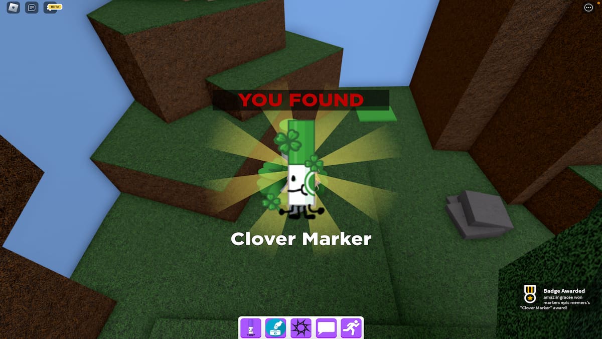 How to get the Clover Marker in Find the Markers Roblox Pro Game Guides