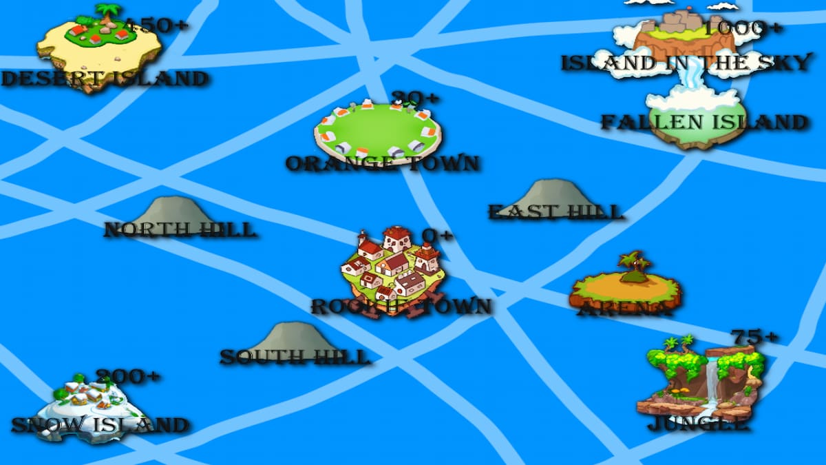 Fruit Warriors Map Guide and Quest Locations - Roblox - Pro Game Guides