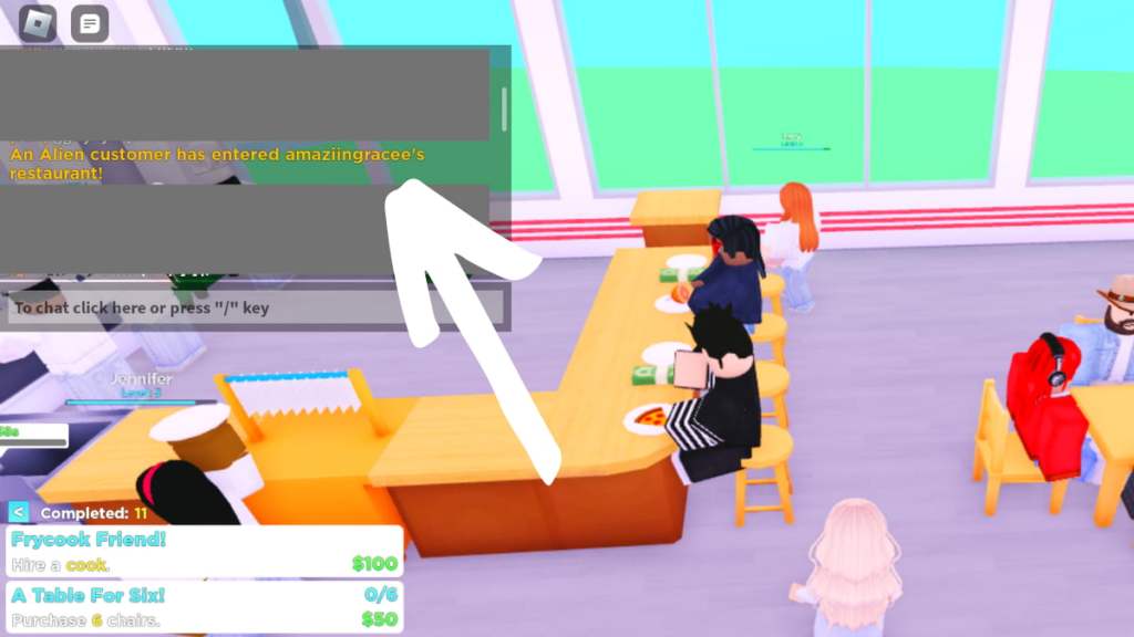 How to get an Alien customer in My Restaurant - Roblox - Pro Game Guides