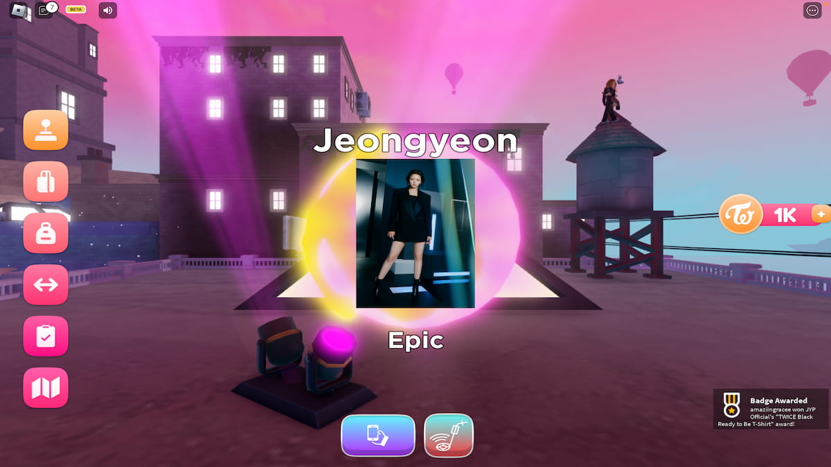 Two FREE Items in TWICE Square on Roblox