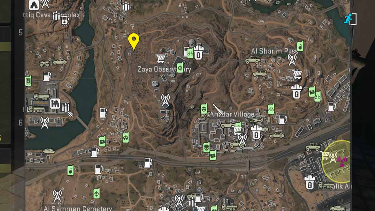 The Transporter DMZ Mission Guide, Close Tunnel near Zaya Observatory