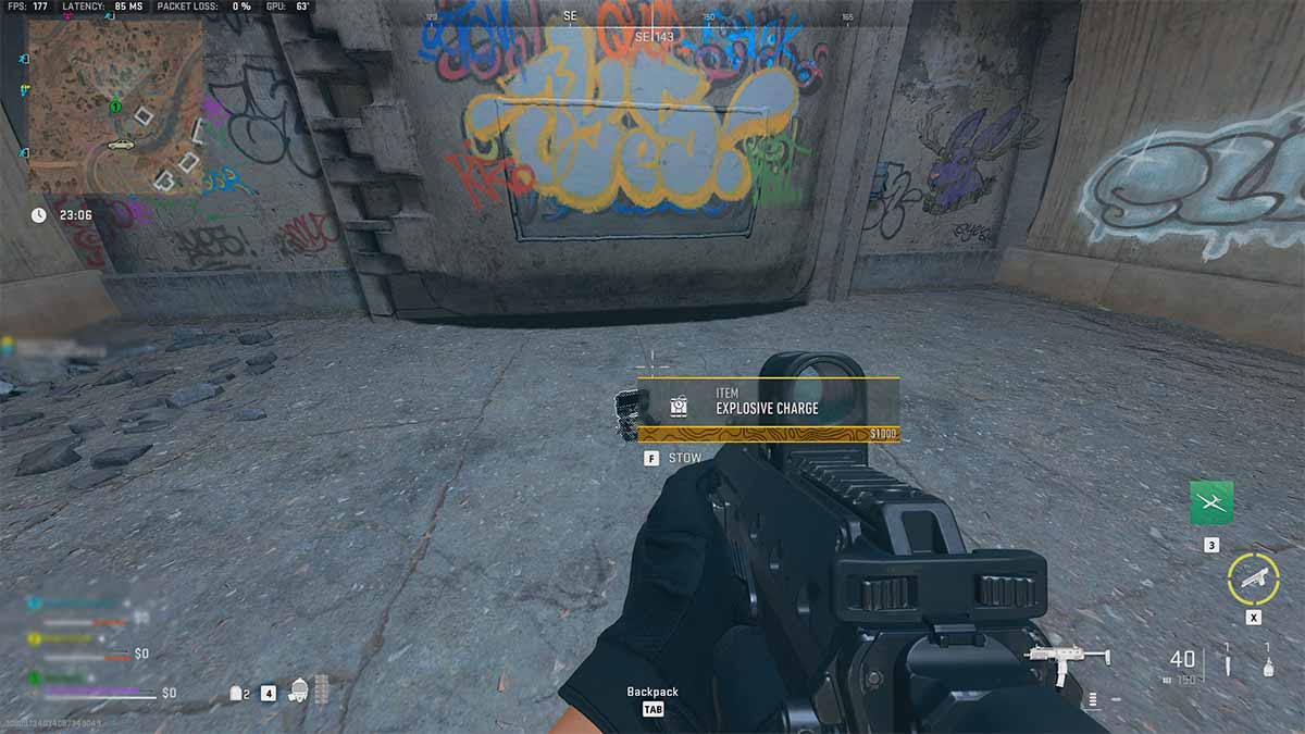 The Transporter DMZ Mission Guide, Close Tunnel near Zaya Observatory