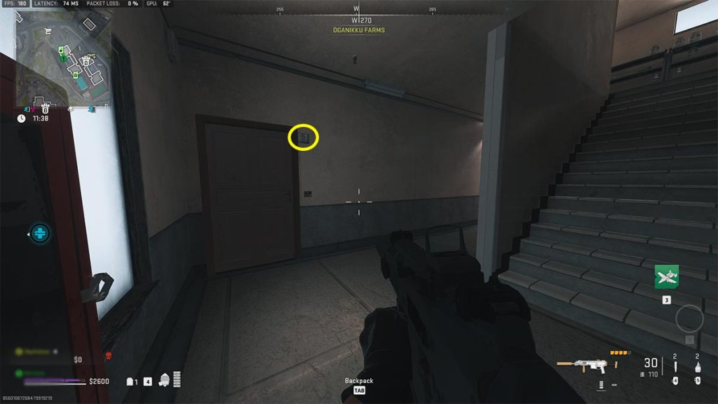 Missing Person DMZ Mission Guide Sarrif Bay Bath House and Room B7