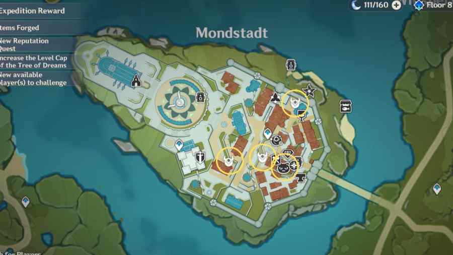 Genshin Impact All Windblume Character Locations (Act III) Pro Game