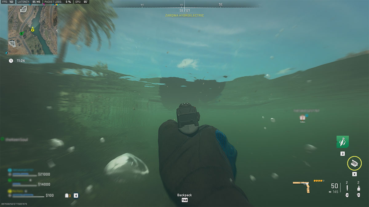 Into The Deep DMZ Mission Guide Kill enemies while swimming and