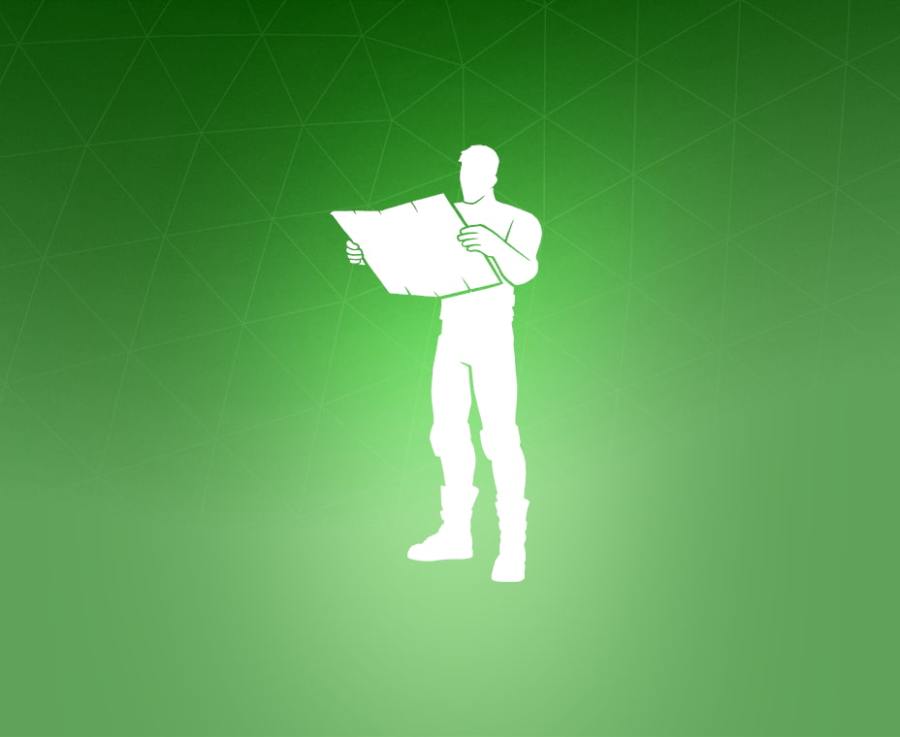 Check the Map Emote