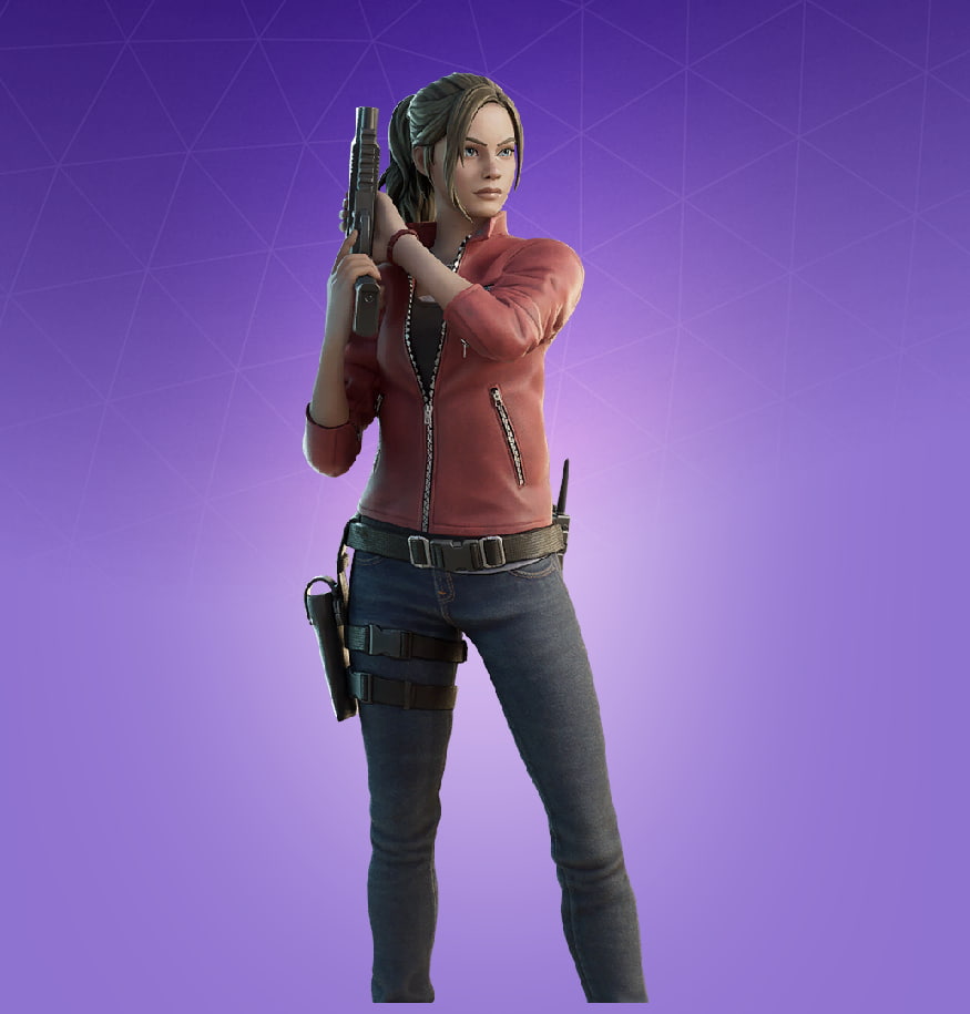 Claire Redfield Fortnite x Resident Evil outfit